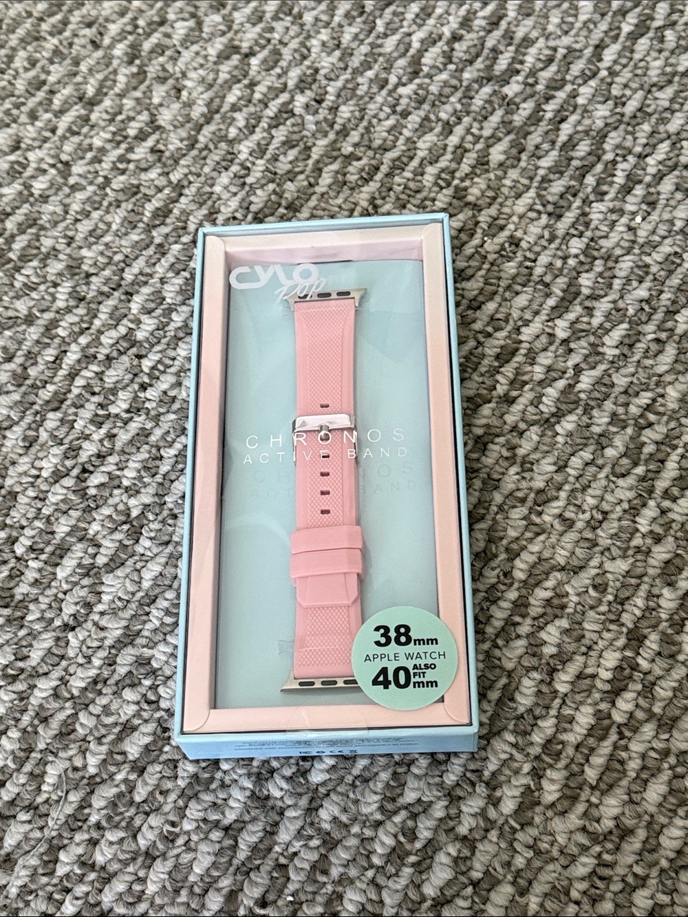 Cylo Pop Pink Active Band for Apple Watch 38mm/40mm